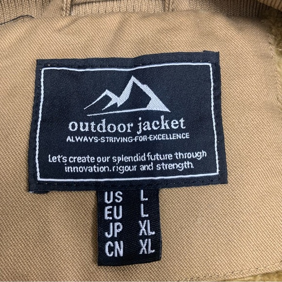 Outdoor Jacket Brand Jacket. Size Large - Picture 3 of 4